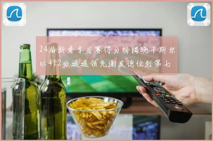 24届新秀季后赛得分榜揭晓卡斯尔以412分遥遥领先谢泼德位列第七